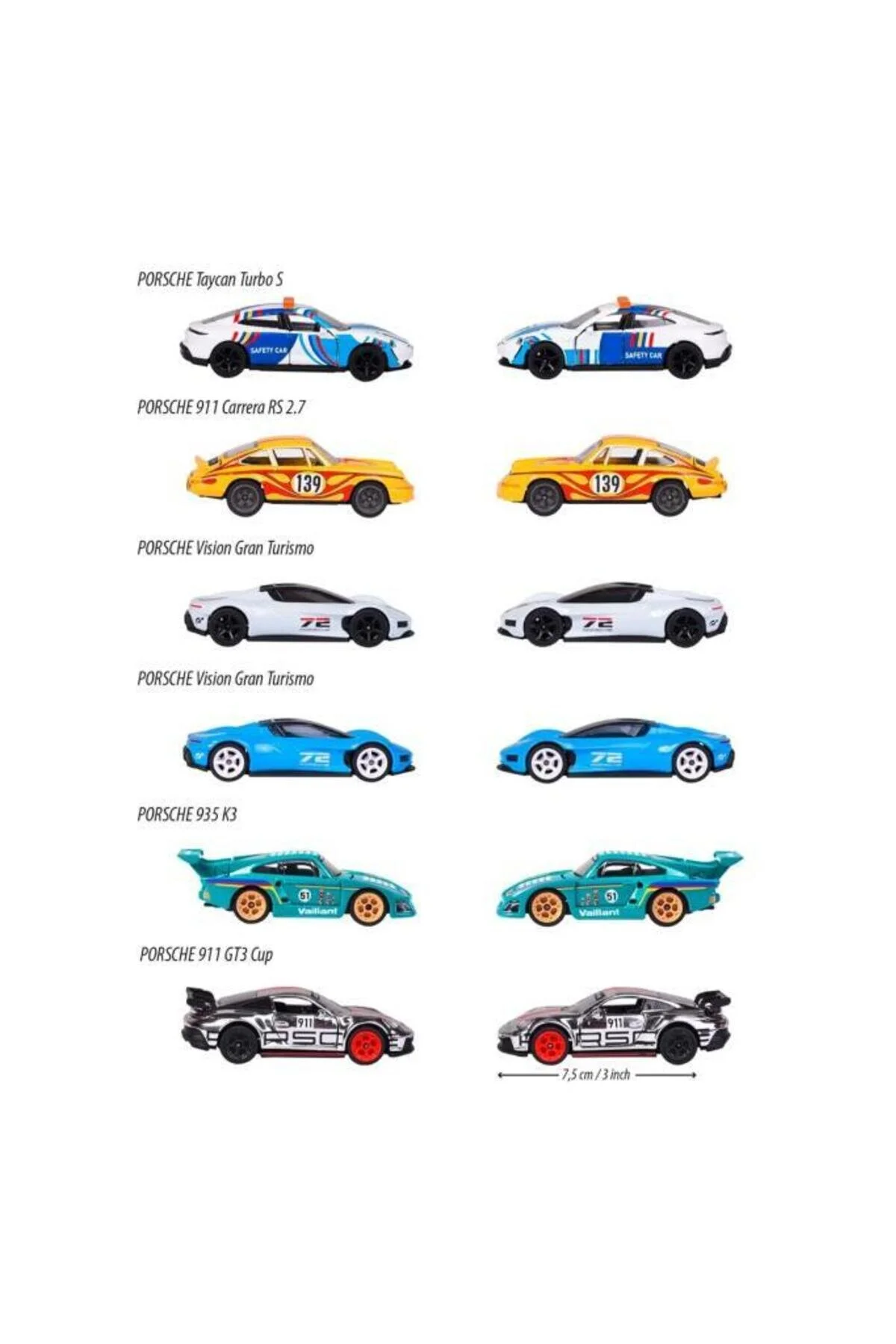 مدل خودرو PORSCHE MOTORSPORT DELUXE TOOLS TAYCAN TURBO S 212053161 Majorette