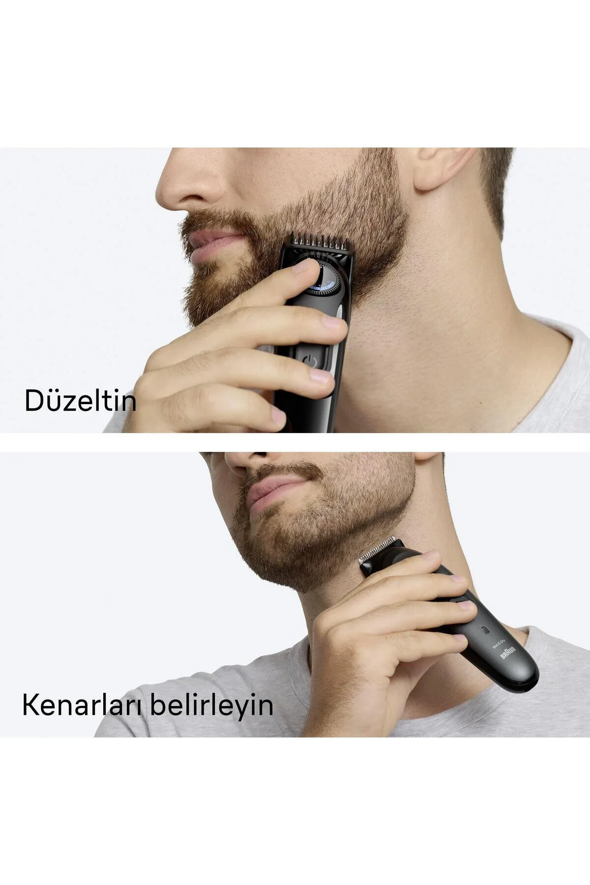 ماشین اصلاح سری کننده 3 +3 لوازم جانبی 40 طول چاقوی تیز BT3520 براون اورجینال Braun