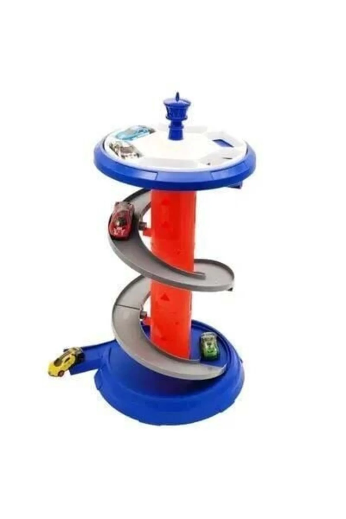 اسباب بازی های فیگور دیگر RACER TWISTER TRACK 5 METAL CARS دخترانه کودکان و نوجوانان پسرانه آموزشی paraply