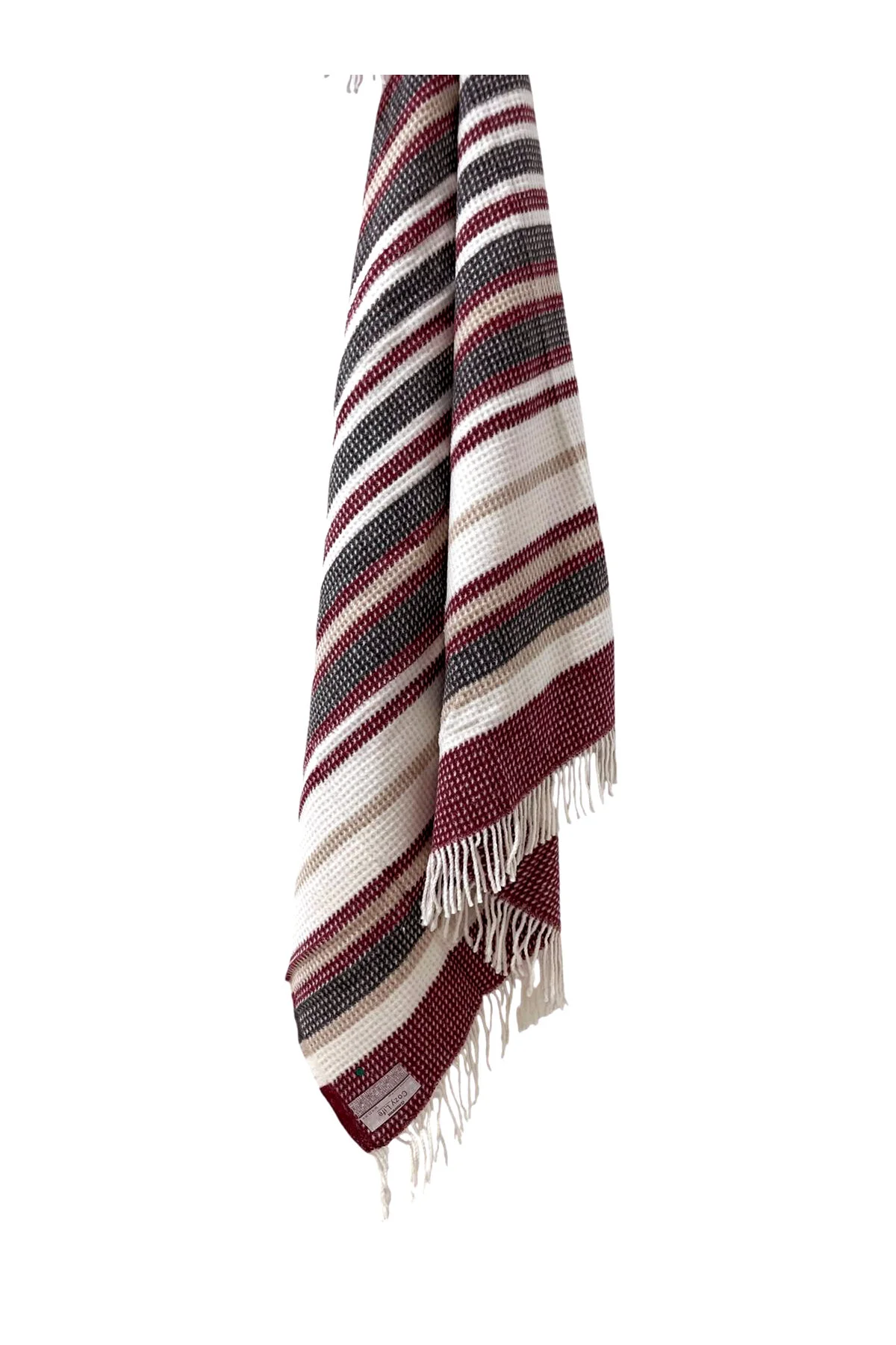 پتوی یک نفره پتو 130 170 سانتی متر CUNDA RED INKA BLUE SIZE مخصوص شال زانو پنبه Merinos