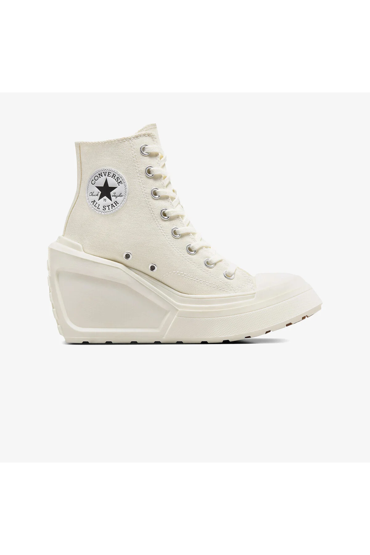 کفش دو و تمرین کرم زنانه CHUCK 70 DE LUXE WEDGE کانورس Converse