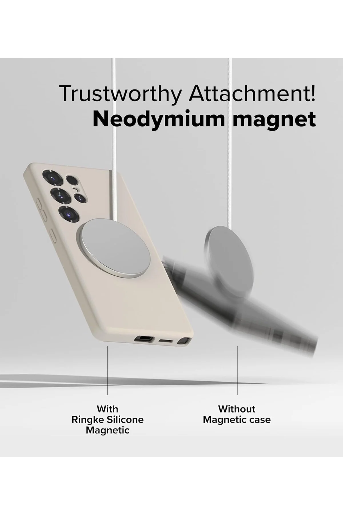 کاور و قاب دوربین SAMSUNG GALAXY S25 ULTRA CASE PROTECTED MAGSAFE با پشتیبان سیلیکون رنگارنگ مخملی نرم مووتک m.tk moveteck