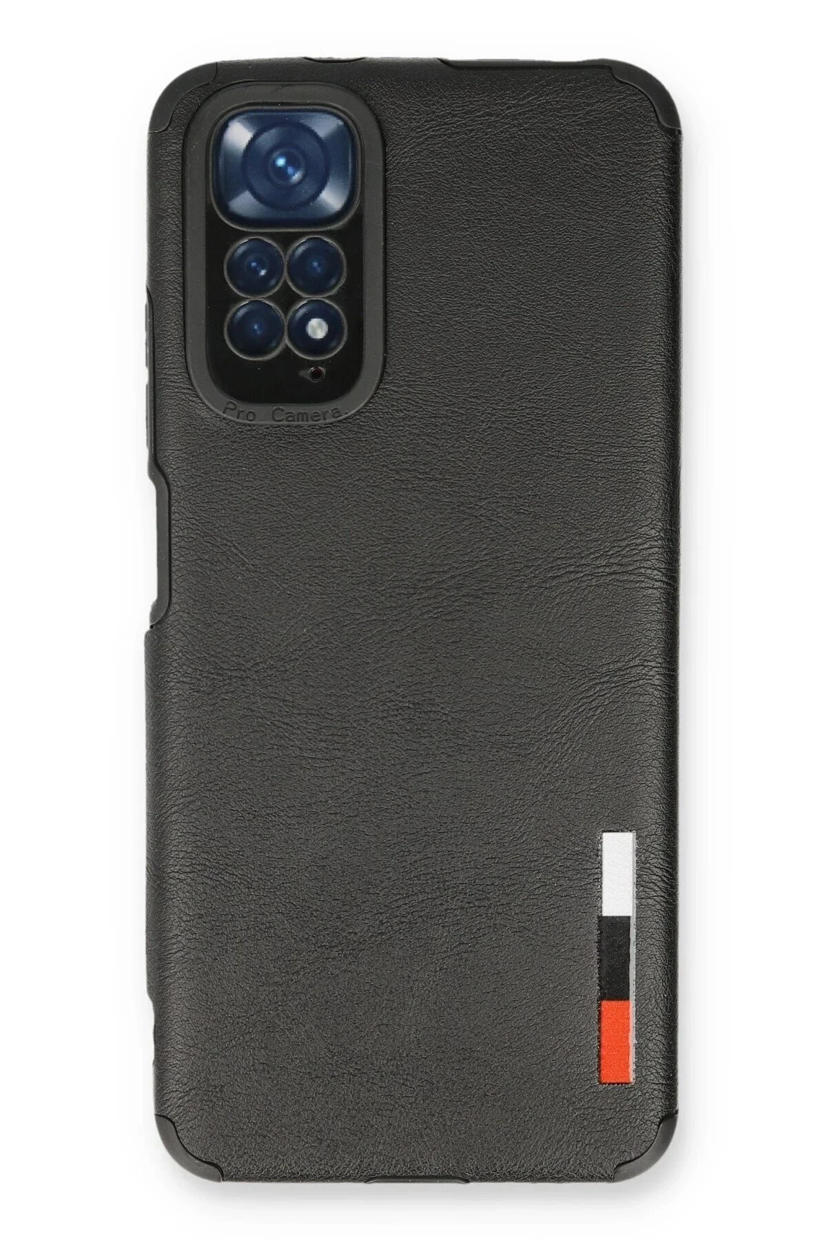 کاور و قاب XIAOMI REDMI NOTE 11 CASE LOOP چرمی SILICONE مشکی VB5985 CepteToptan