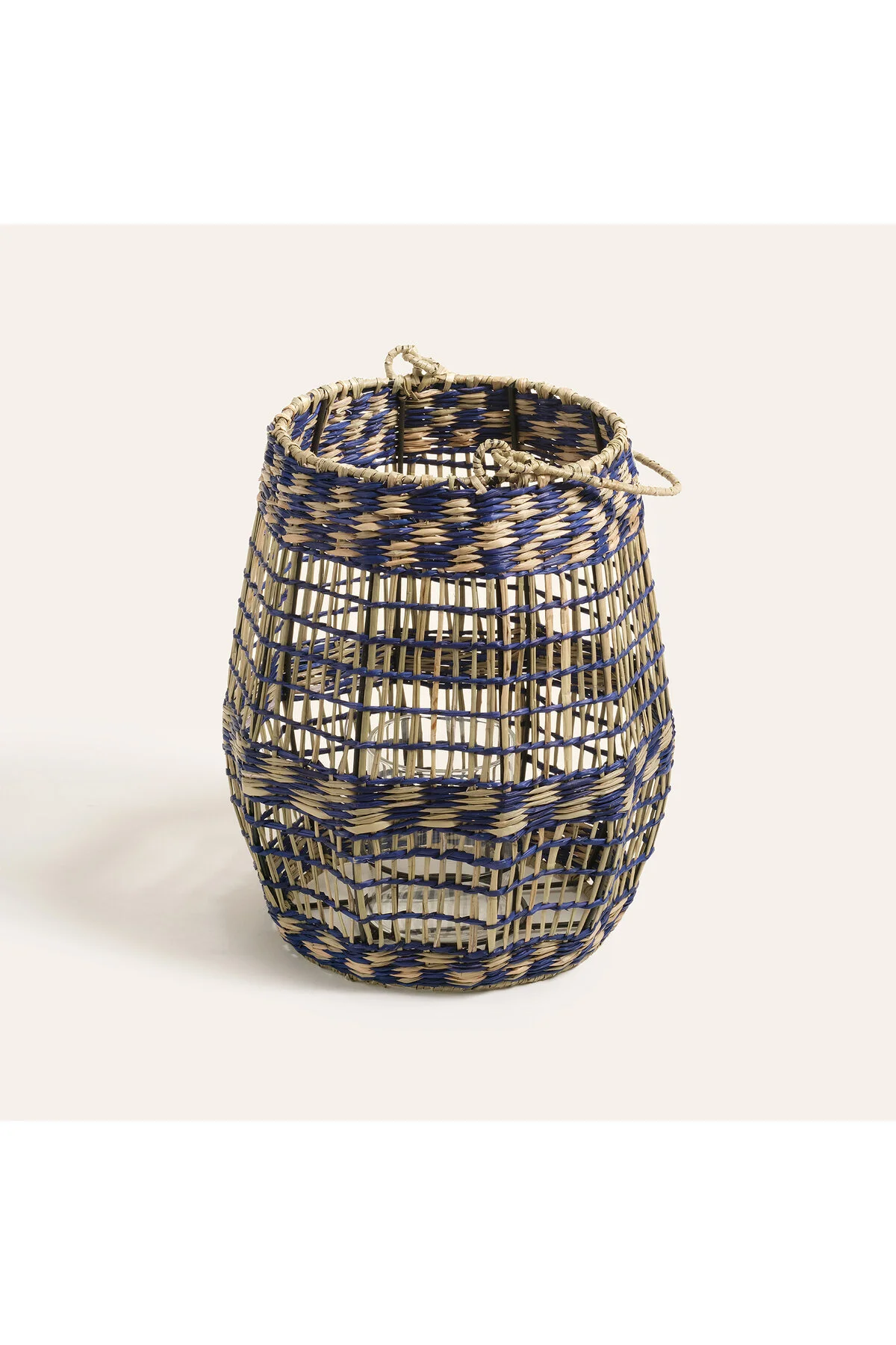 شمعدان و جاشمعی DAO DENIZ MEADOW LANTERN 24X 18X 28 سانتی متر آبی Zsa Zsa Zsu