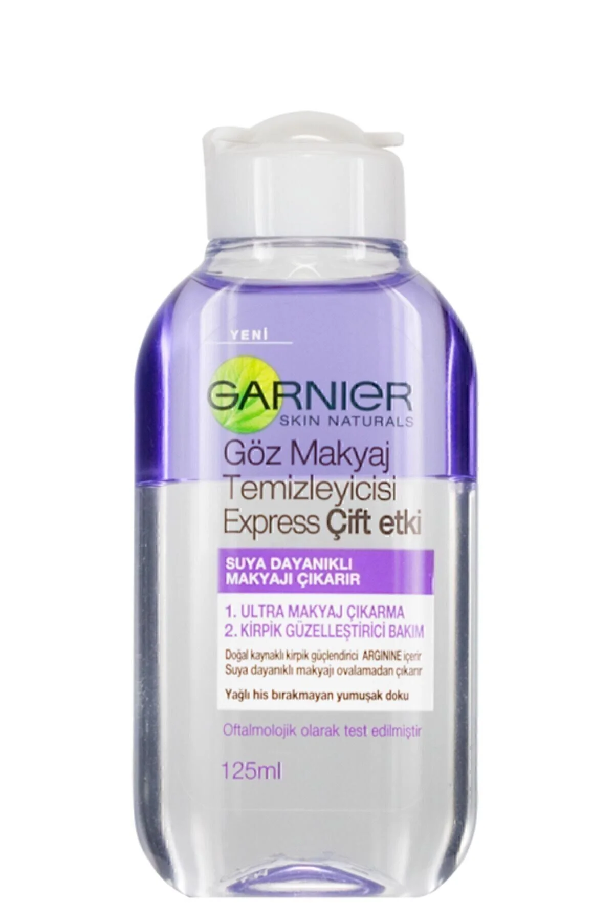 پاک کننده آرایش چشم جلوه دوگانه 125 میل X 3PCS Garnier