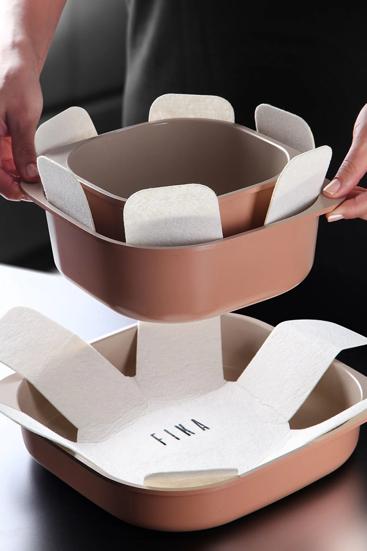 قابلمه چند رنگ ست ظروف آشپزی و تابه Pan Terracota Comfort 10 قطعه  NEOFLAM