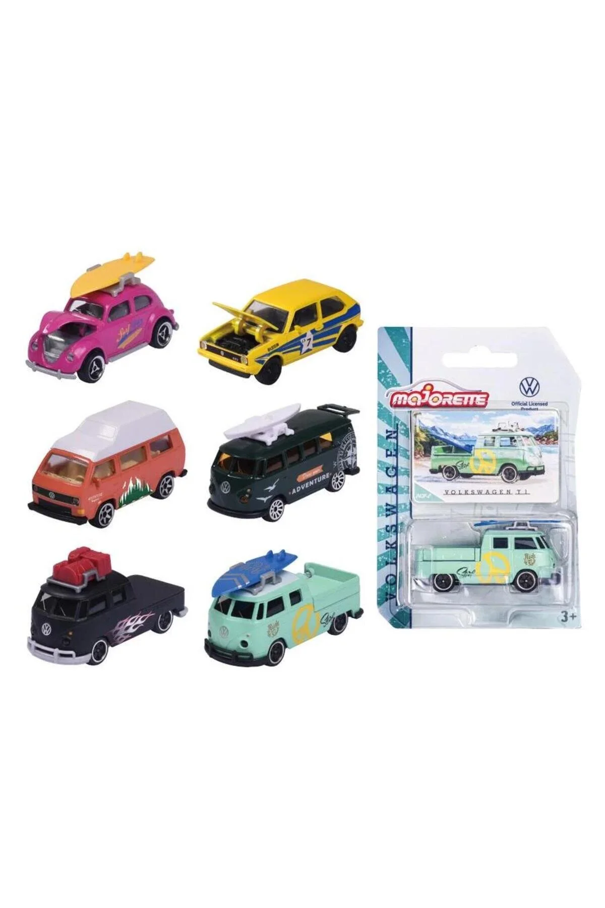 مدل خودرو VOLKSWAGEN THE ORIGINALS PREMIUM TOOLS ADVENTURE 212055004 Majorette