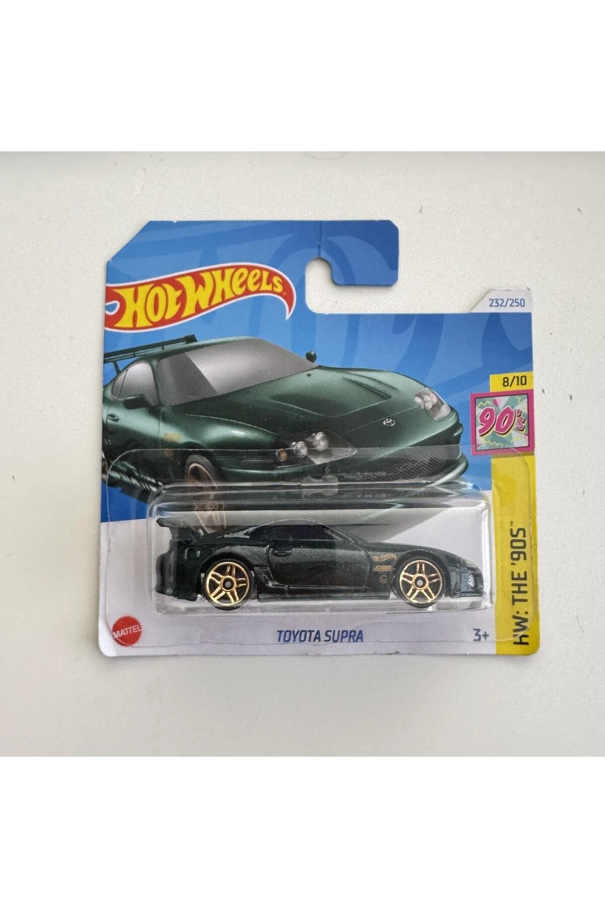 ماشین اسباب بازی تویوتا سوپرا HTB09 از ترکیه HOT WHEELS