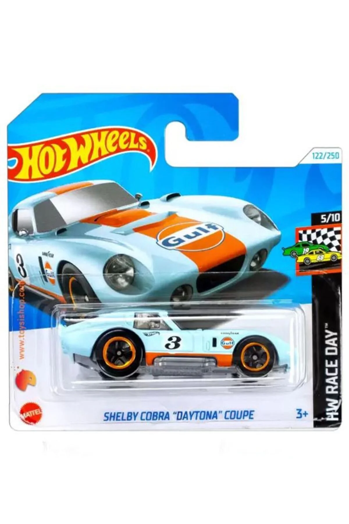 ماشین اسباب بازی SHELBY COBRA ''DAYTONA'' کوپه HTC77 از ترکیه HOT WHEELS