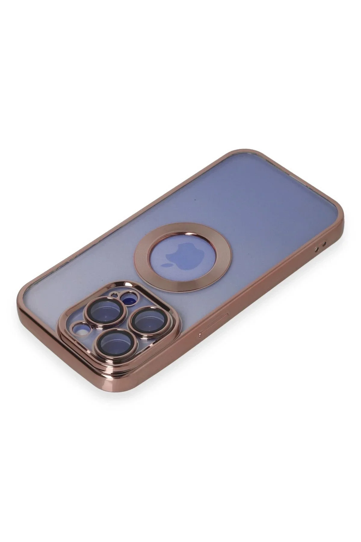 کاور و قاب اسلات سیلیکونی IPHONE 15 PRO MAX CASE ROSE GOLD FTH8898 NexGen