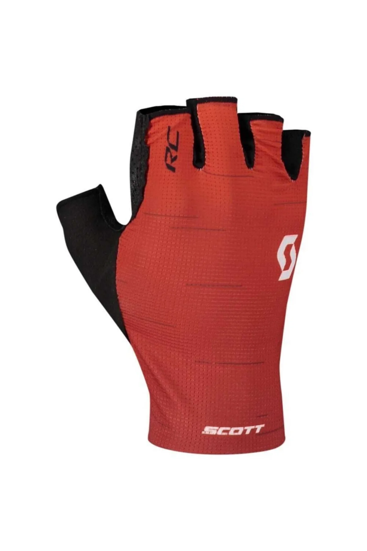 دوچرخه سفید مردانه Rc Pro دستکش انگشت کوتاه قرمز تیره S اسکات SCOTT
