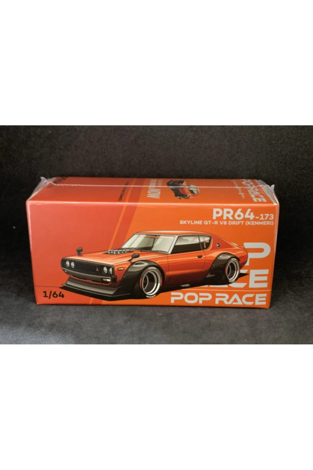 مدل خودرو 64 KPGC110 KENMERI ORANGE PR640173 اورجینال pop race 1