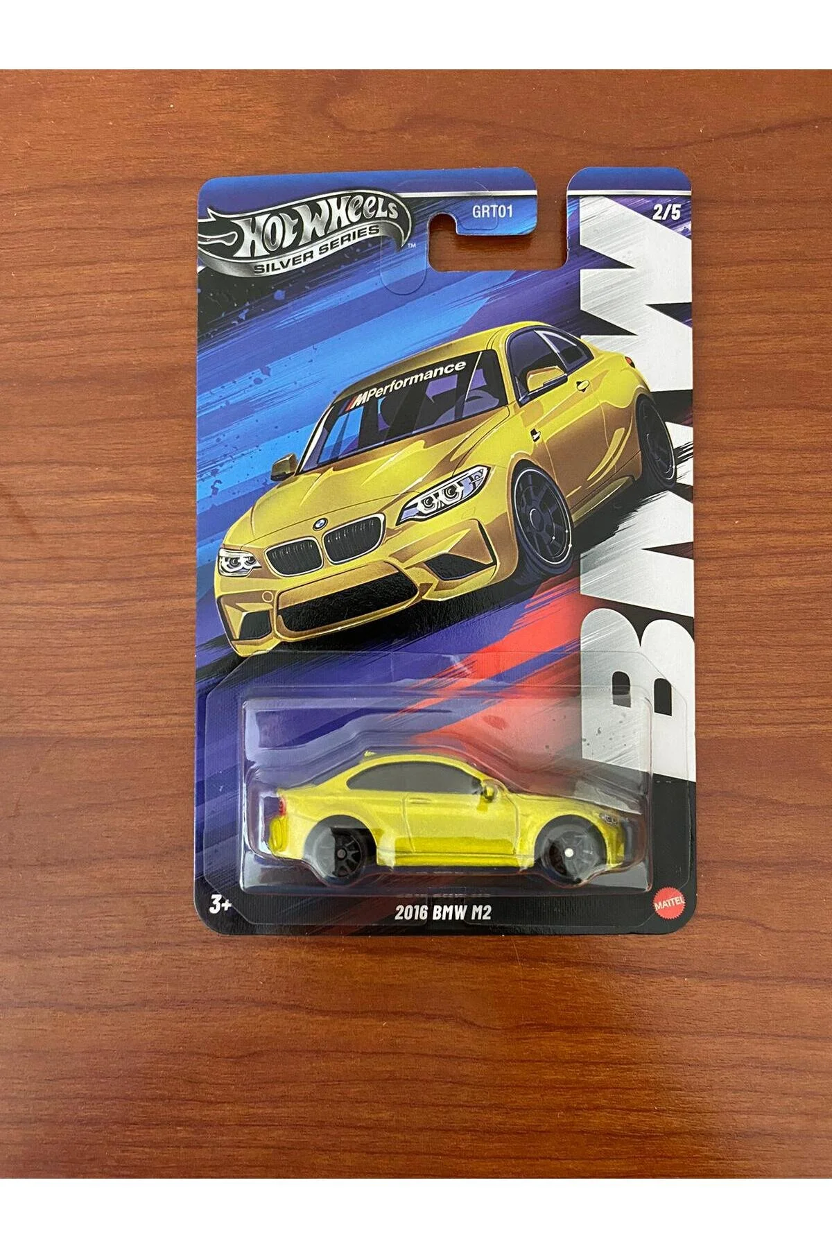 ماشین اسباب بازی جعبه 2025 رنگ طلایی BMW M2 2016 از ترکیه HOT WHEELS