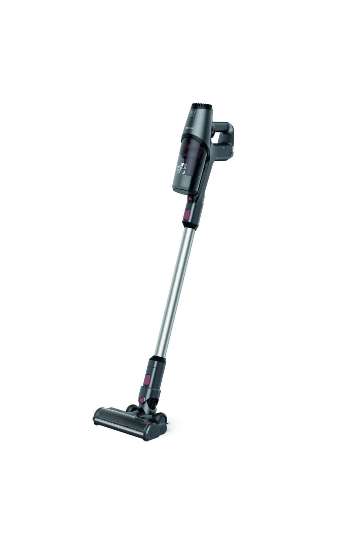 جاروبرقی ایستاده سفید شارژی 250 وات مشکی تفال ساخت TEFAL