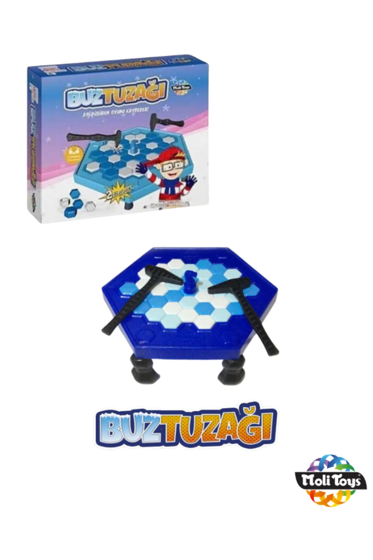 بازی های رومیزی Moli Ice Tramm Break Last Game آموزش و قلعه  Moli Toys