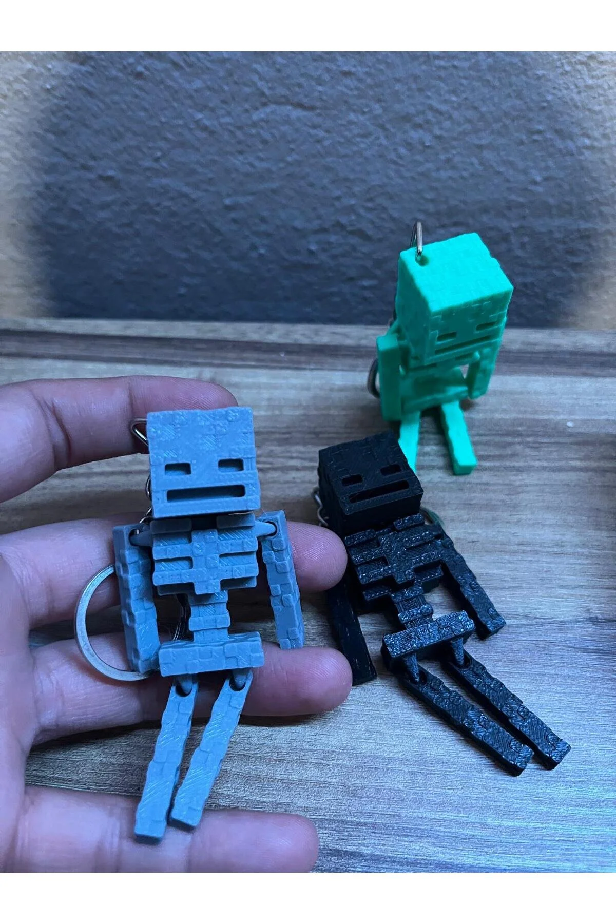 دسته شخصیت اسکلت MINECRAFT 3D