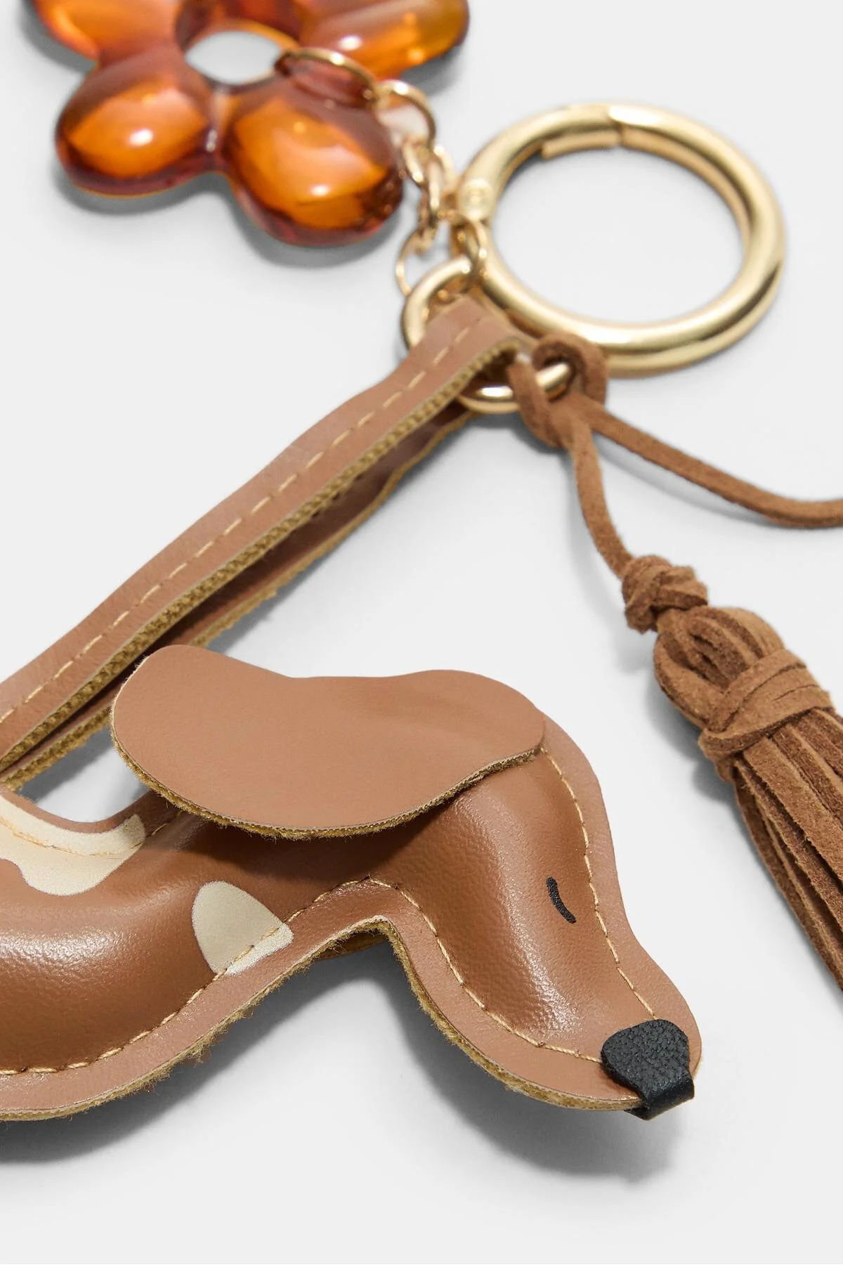 جلیقه کلید جاکلیدی سگ و گل اورجینال Stradivarius
