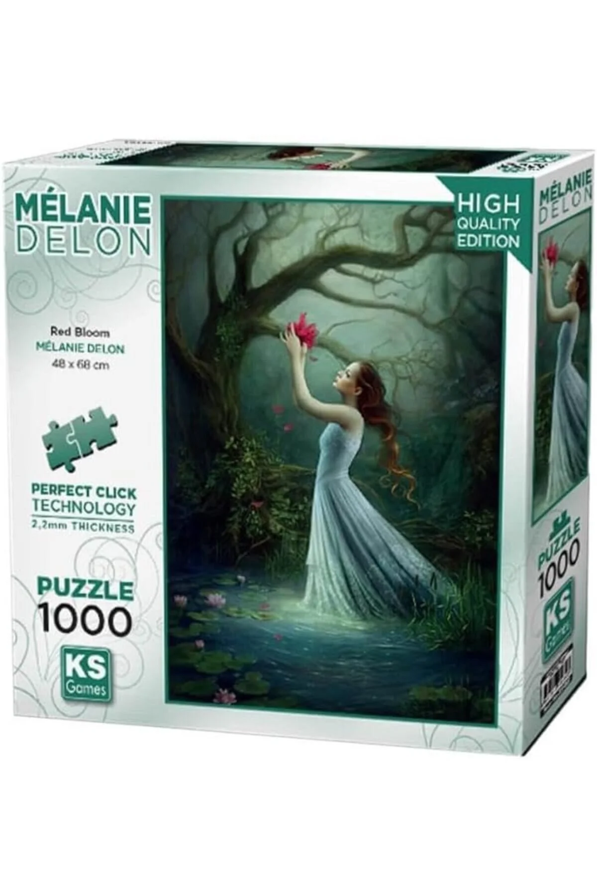 پازل PRSTORE RED BLOOM 1000 قطعه KS STOCKR 1063348 STOREMAX