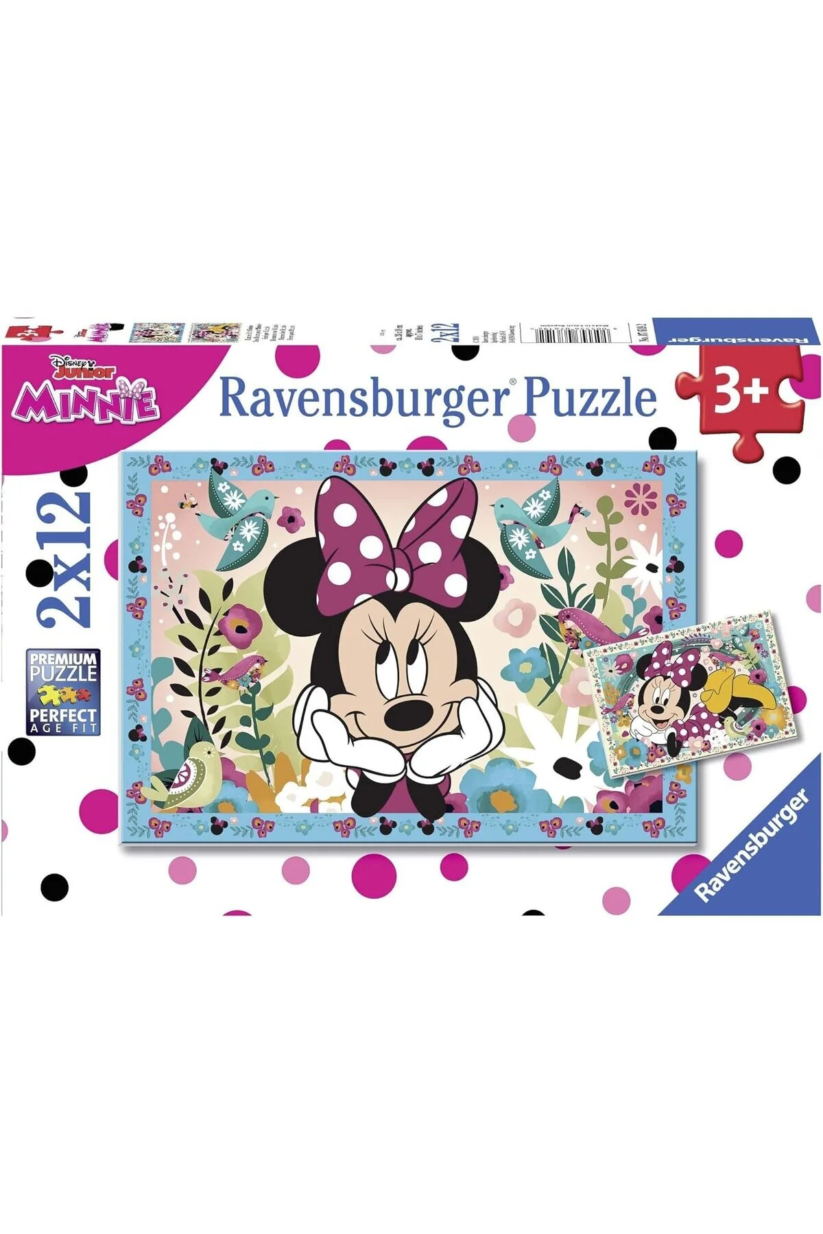 پازل 2 X 12 PIECE PUZZLE WD, MINNIE STOREMAX