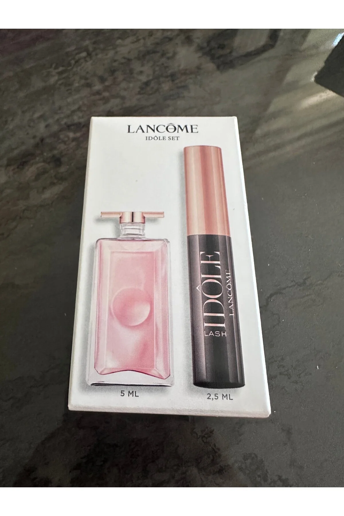 عطر ادول ادپ مینی 5 میل. ریمل 2.5 میلی لیتری هدیه Lancome