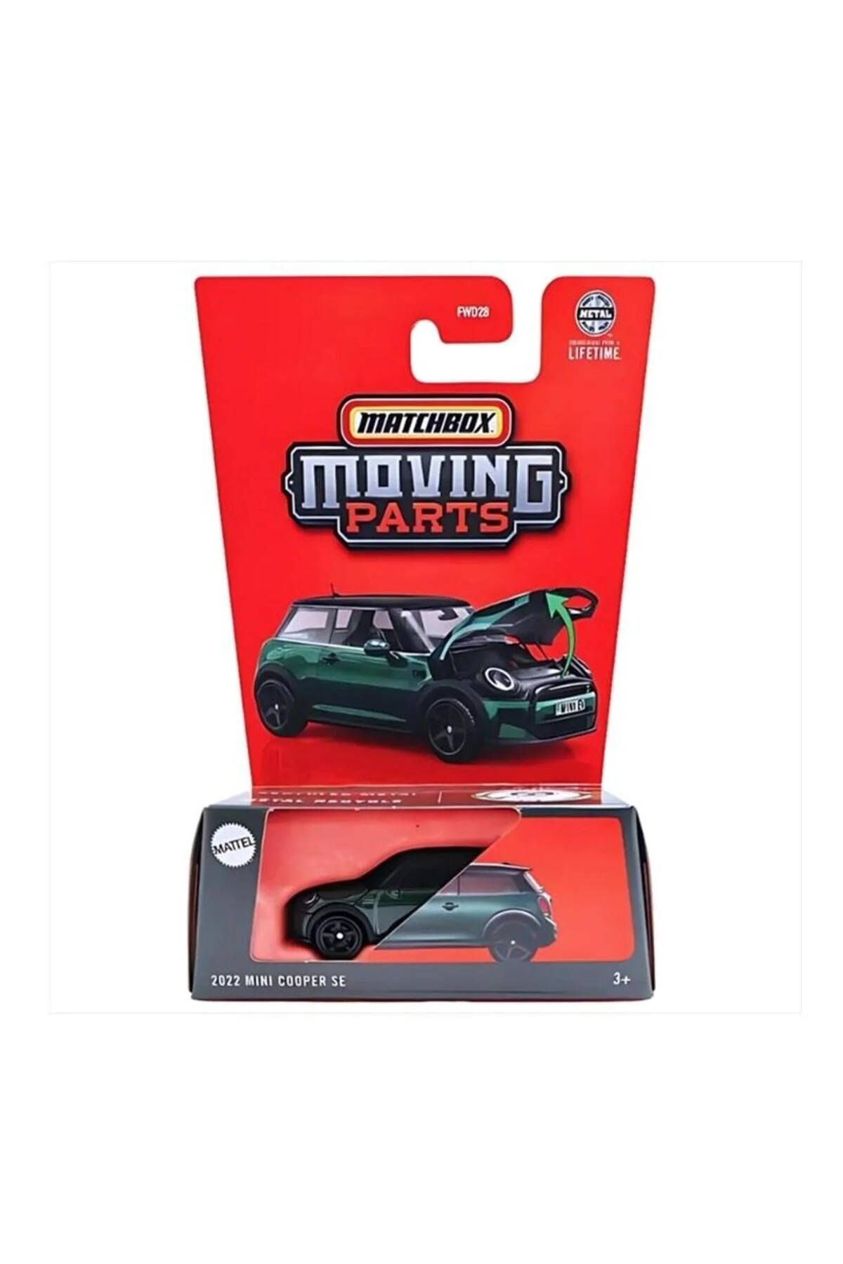 ماشین اسباب بازی MATCHBOX 2025 1:64 CARS 2022 MINI COOPER SE JBW 79 İPEK PLANET