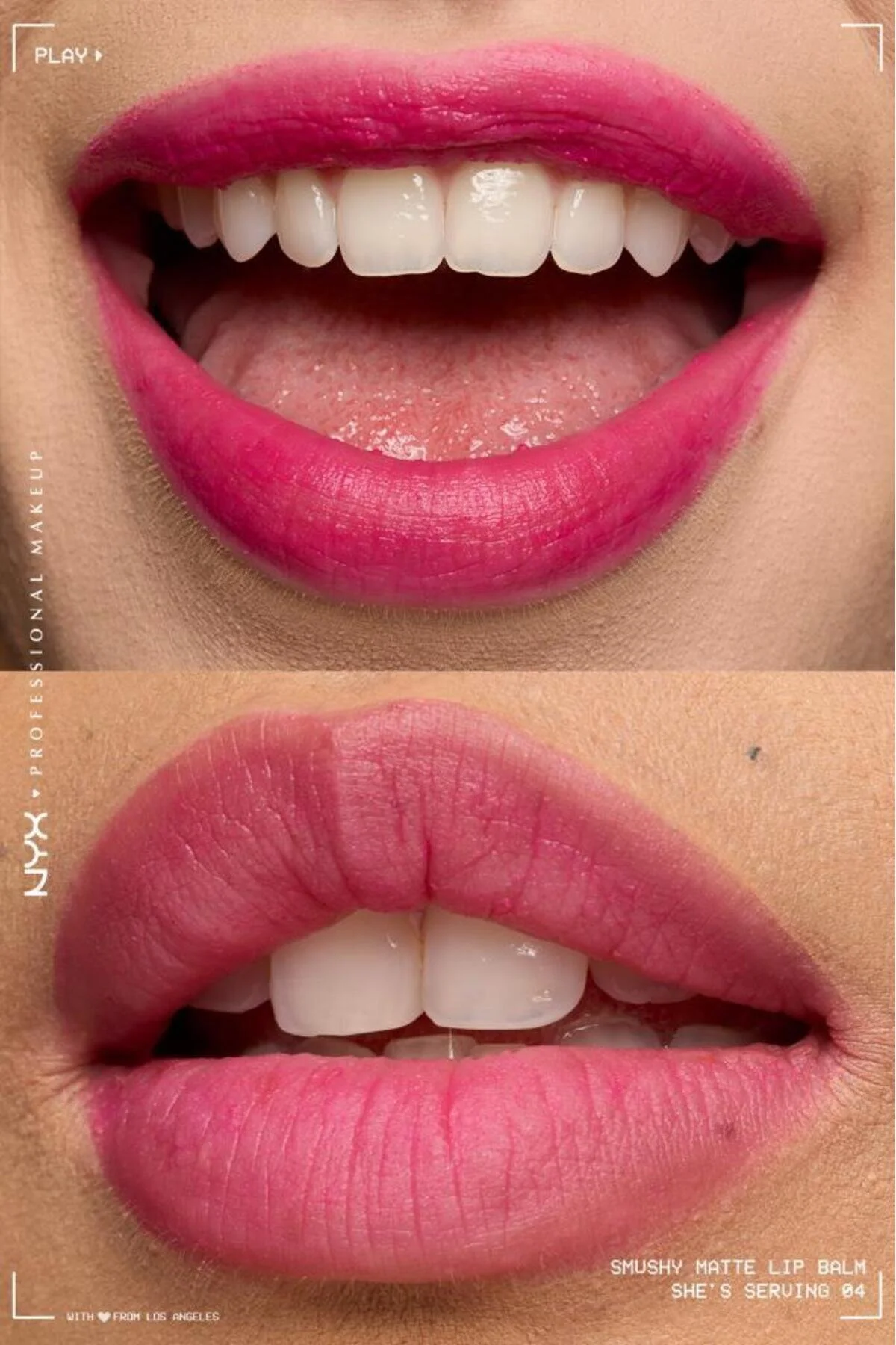 بالم لب مات و نرم 10 میلی لیتری رنگ صورتی مدل She's Serving نیکس پروفشنال میکاپ NYX Professional Makeup