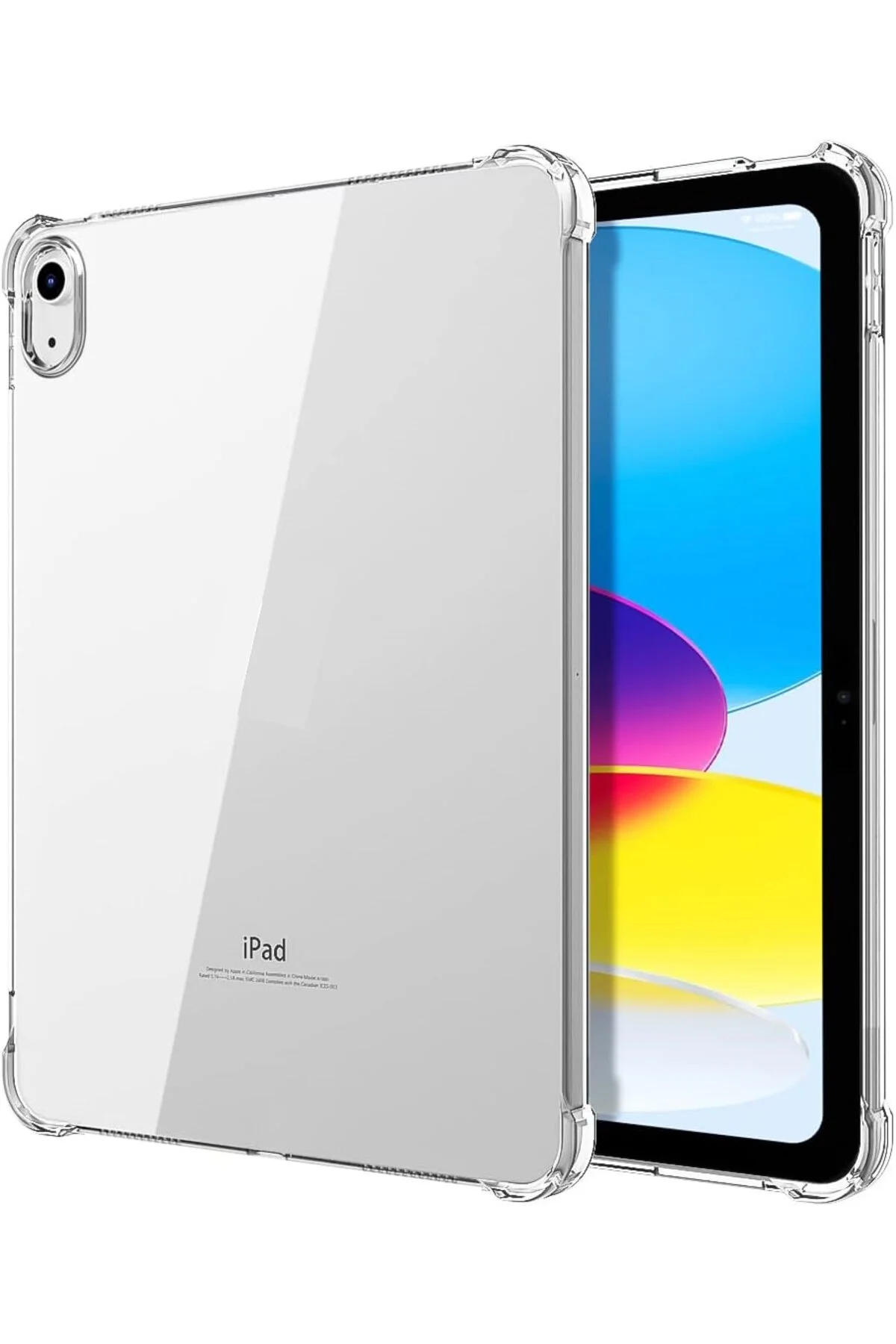 کاور تبلت IPAD 11TH GENERATION A16 11INCH 10TH 10.9 TABLET CASE EDGE سیلیکون شفاف ضد ضربه سازگار m.tk moveteck