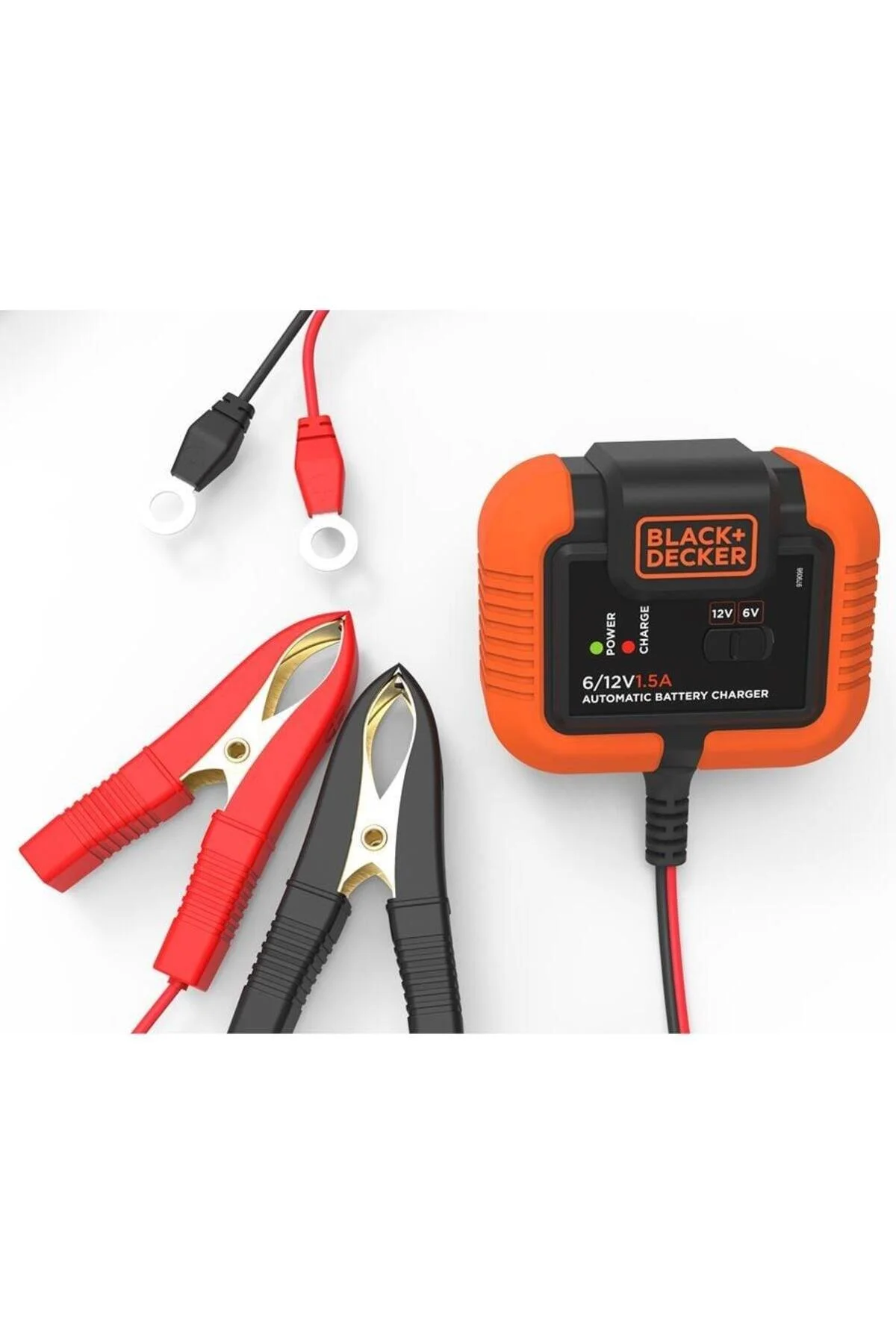 شارژر باتری BLACK+DECKER BXA21 6V 12V 72A شارژ هوشمند و دستگاه نگهداری Black Decker