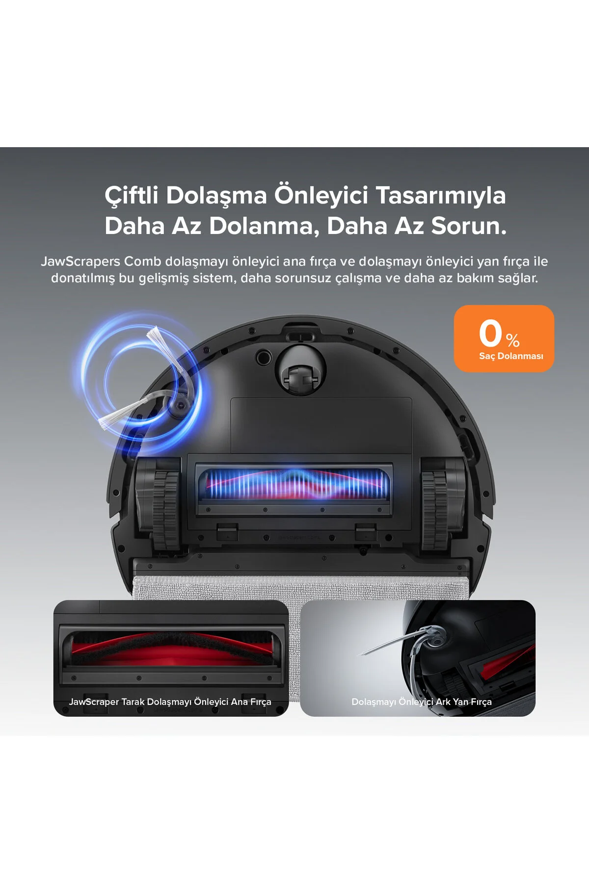 جاروبرقی رباتیک Q8 Max Pro روبوراک هوشمند