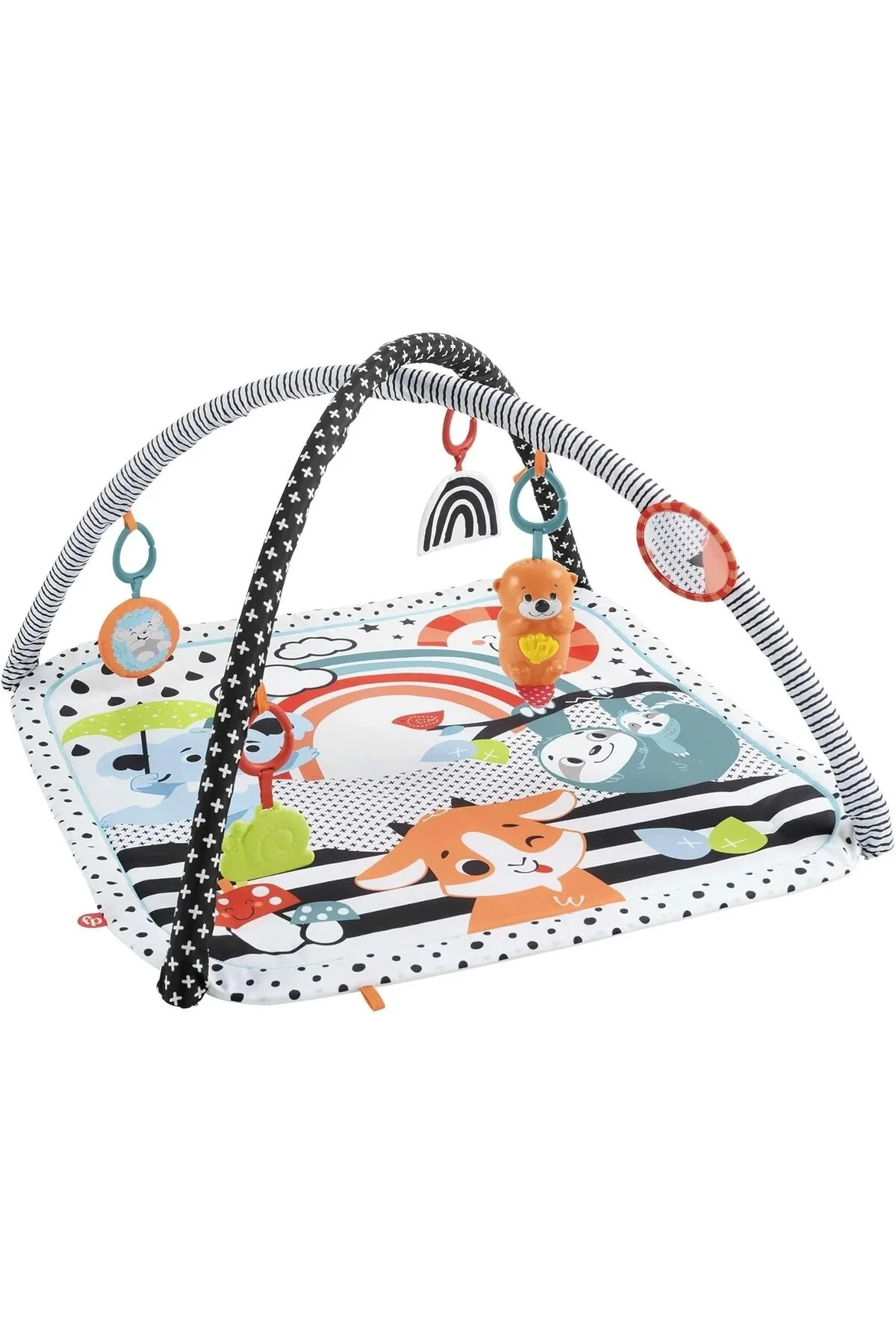 فرش بازی آبی مرکز ژیمناستیک 3 Fisher Price
