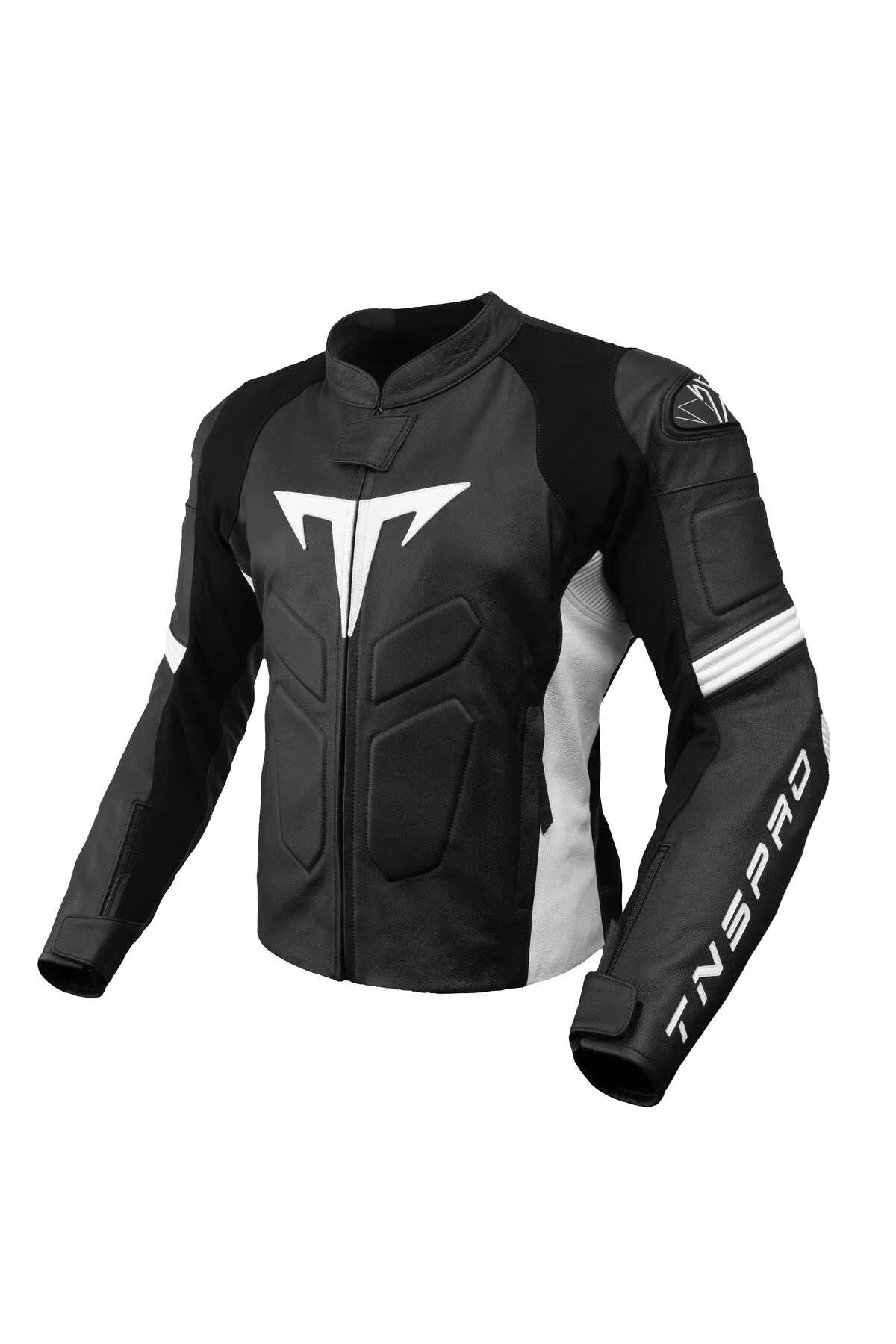 کاپشن موتورسوار مردانه کت کتاب چرمی سیاه NOVA SPECTTER TNS PRO