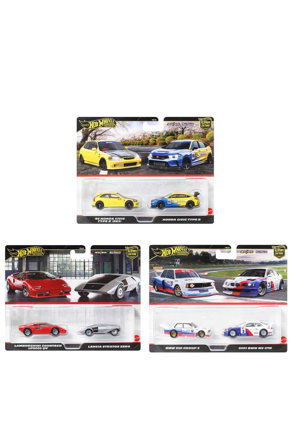 ماشین اسباب بازی کشت اتومبیل پریمیوم BMW HONDA LAMBORGHINI SET DIECAST MODEL CAR M3 PREMIUM HOBBY HOT WHEELS
