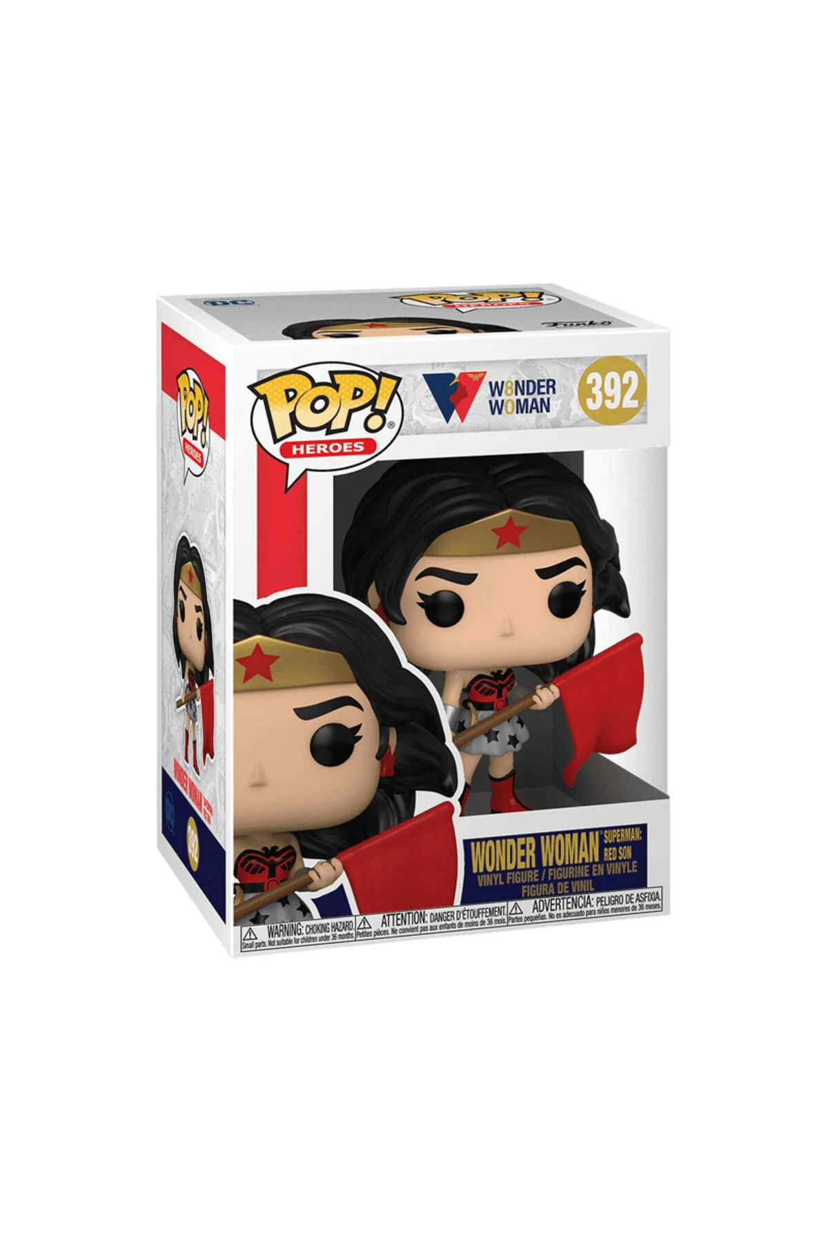 فیگور پاپ قهرمانان: WONDER WOMAN 80 سوپرمن: پسر قرمز Funko