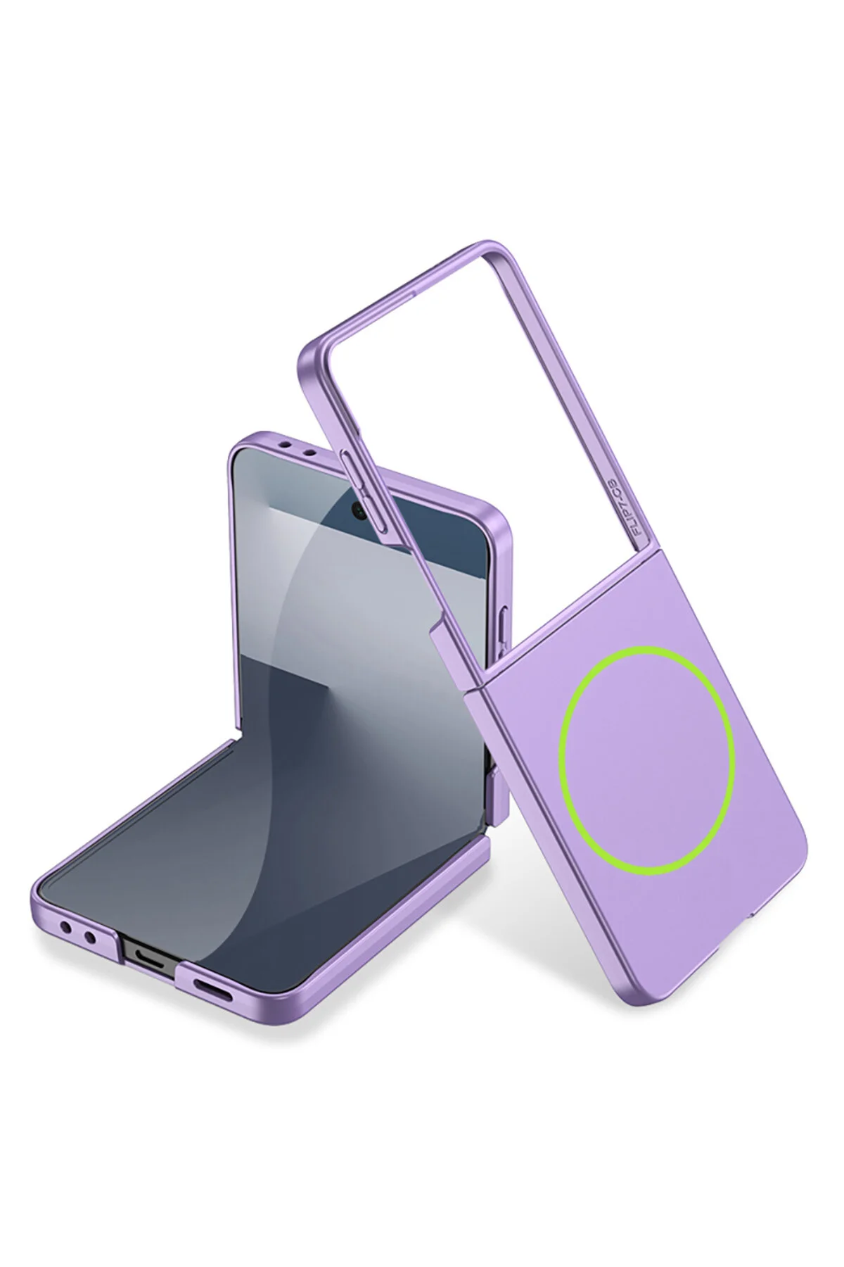 کاور و قاب SAMSUNG GALAXY Z FLIP 7 CASE MAGSAFE CHARGING دارای پوشش ویژه مات با سطح صاف halkhouse
