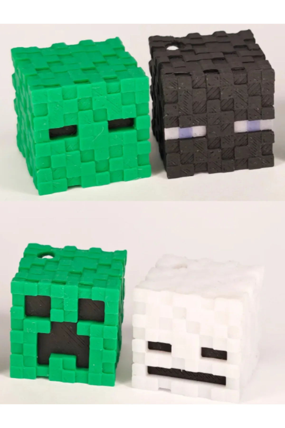 ست جاکلیدی و کیف 4 تکه فیگور MINECRAFT 4PCS Store