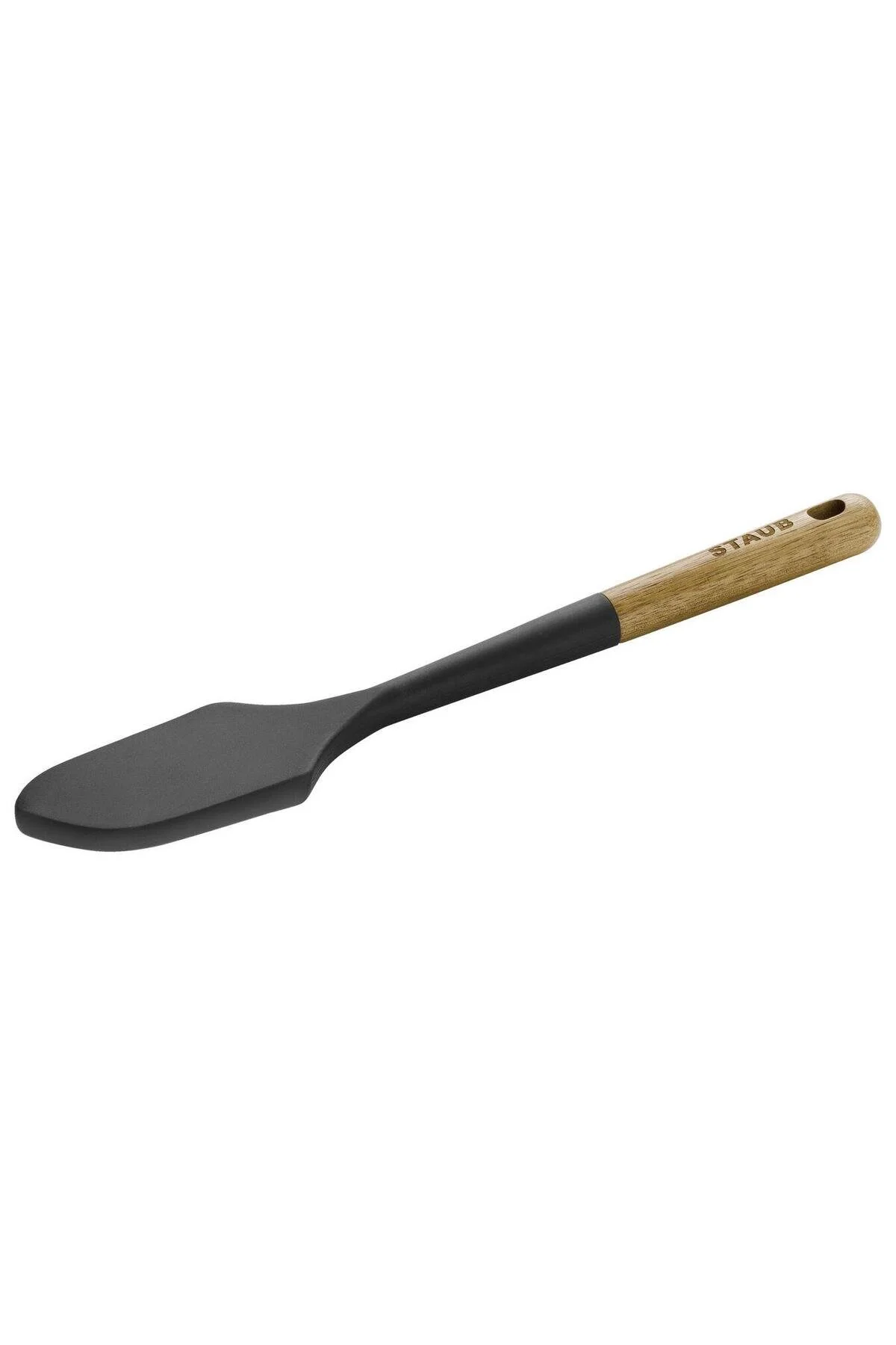 ابزار کاربردی آشپزخانه SCRAPER خمیر سیلیکون 30 سانتی متر سیاه STAUB