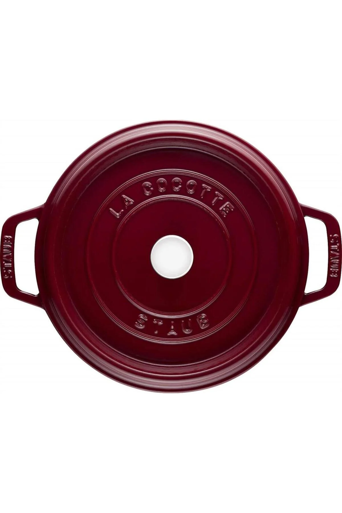 قابلمه 405093570 CAST COU یک دور دیگر BURGUNDY 24 سانتی متر STAUB