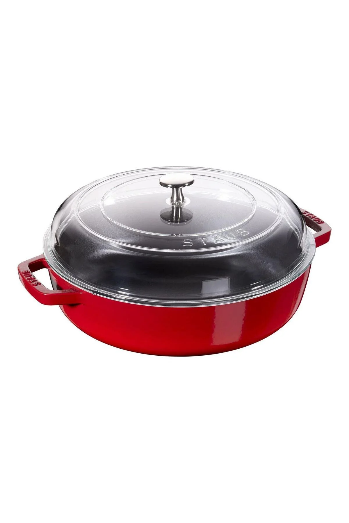 قابلمه ریخته گری پودر با پوشش شیشه ای 26 سانتی متر گیلاس 405010630 STAUB