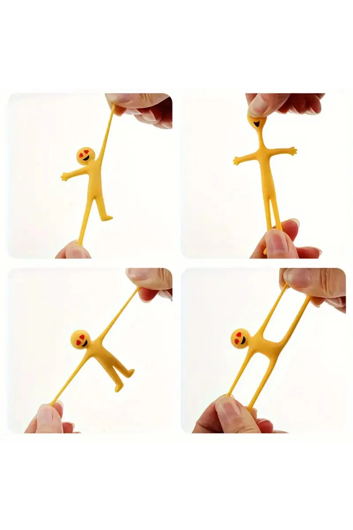 اسباب بازی های فیگور دیگر STICKMAN انعطاف پذیر KIDDO 4 شخصیت مختلف dukart