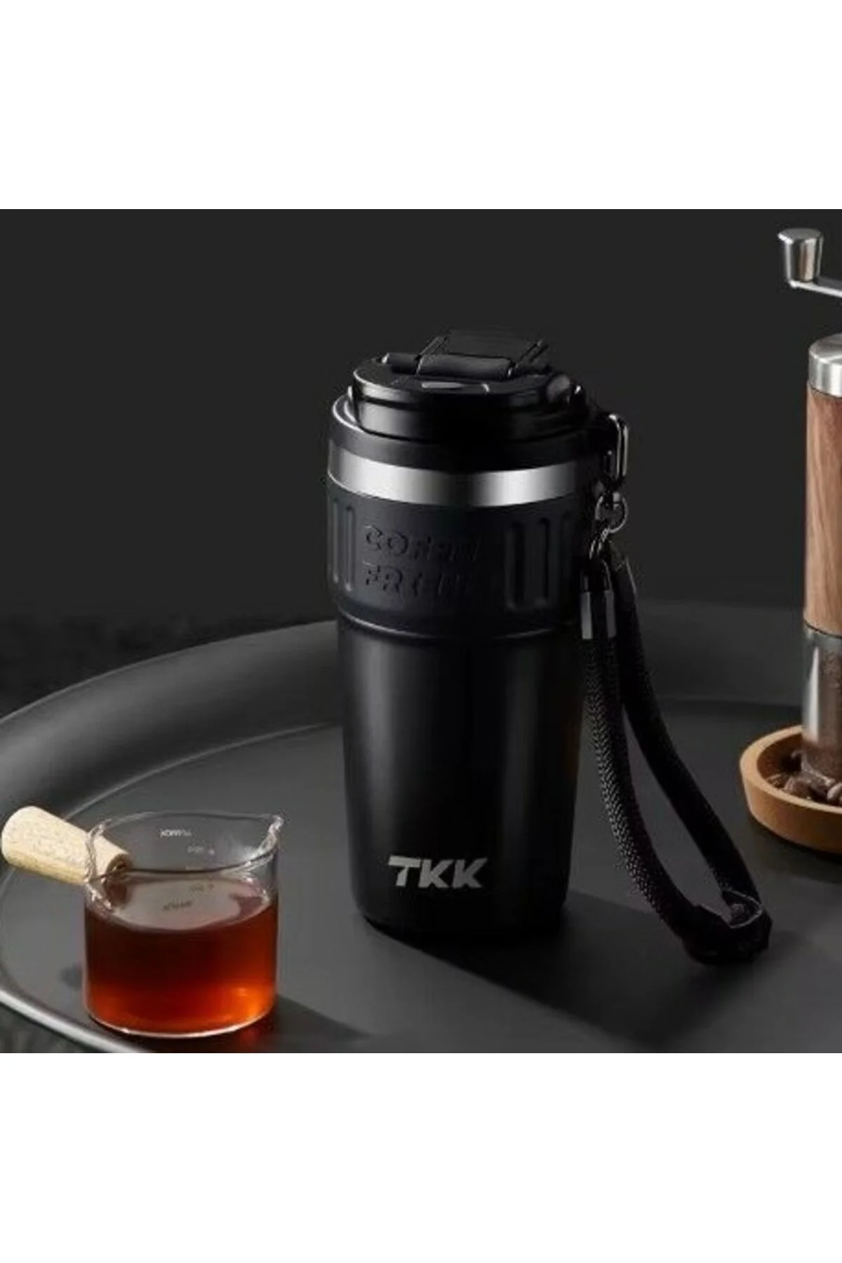 قمقمه و فلاسک چند رنگ Wagon Life TKK Termos Steel 630 Ml T2023 مشکی Vagonlife