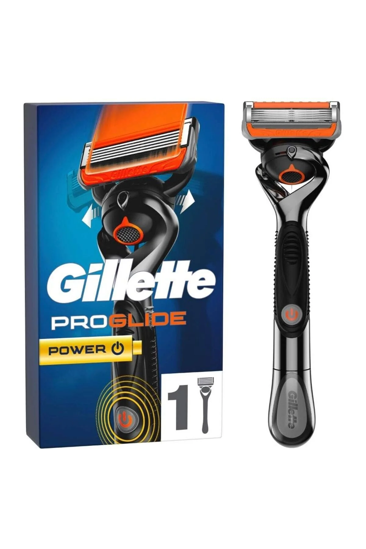 تیغ اصلاح سری مخصوص ریش تراش پاور فیوژن پروگلاید اورجینال Gillette