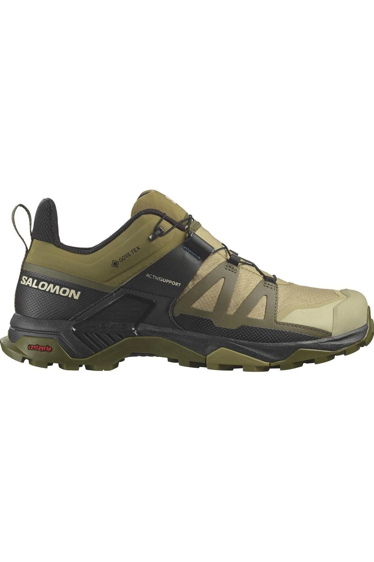 کفش مردانه X Ultra 4 Goretex رنگ بژ در فضای باز سالامون Salomon