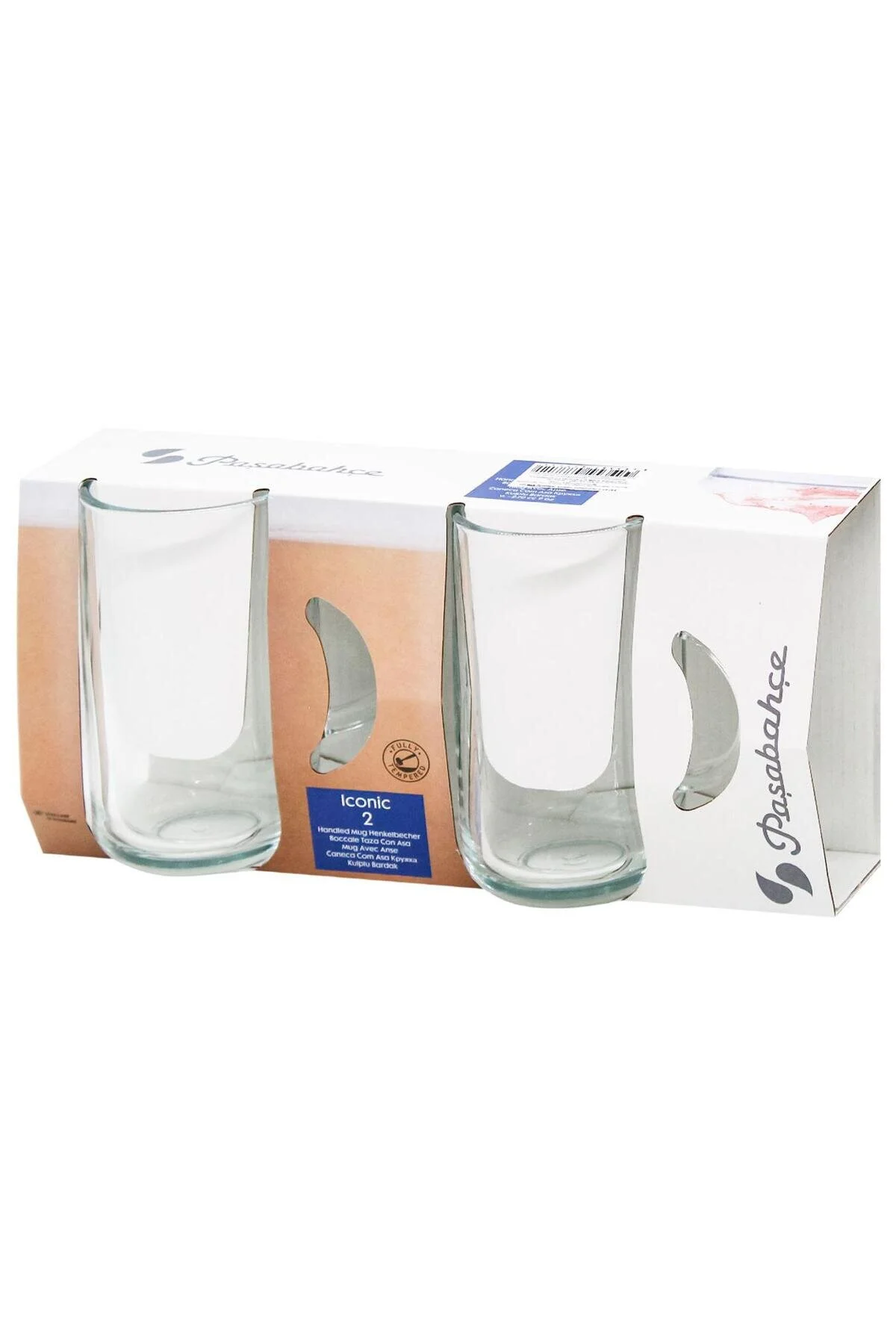 لیوان سفید Iconic 6 Li Latte Glass 270cc Fma477728 Paşabahçe