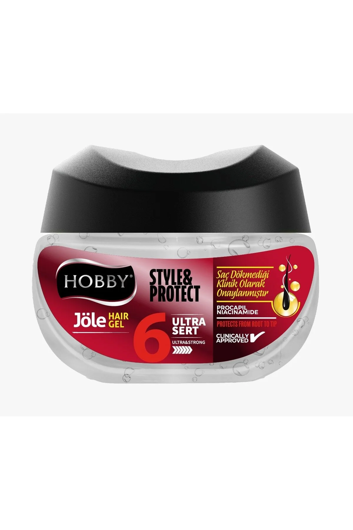ژل مو به سبک محافظت از ظاهر فوق العاده سخت 250 میل Hobby