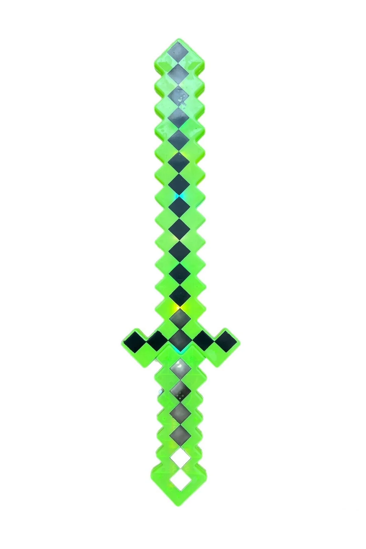 اسباب بازی های فیگور شخصیت شمشیر پیکسل MINECRAFT با نور و صدا 60 سانتی متر 1 تکه alpmodel