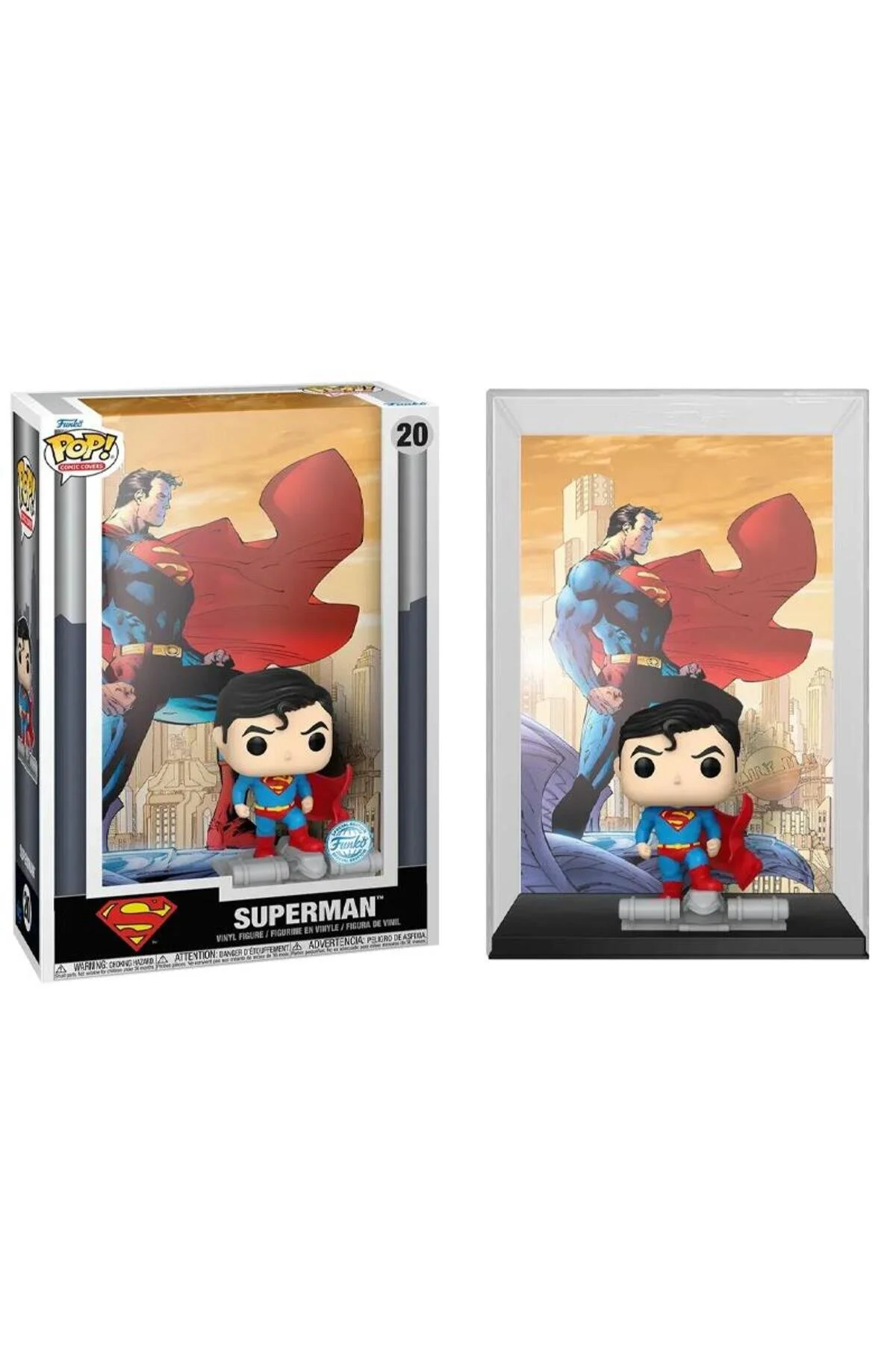 فیگور جلد کمیک پاپ DC SUPERMAN 85TH SPECIAL EDITION NO:20 Funko
