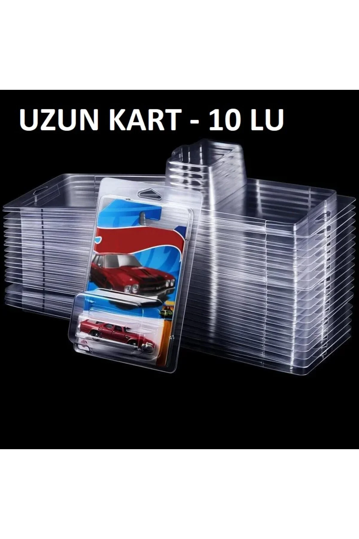 جعبه و مواد بسته بندی HOTWHELS 10 کارت بلند STH حفاظت از کیس محافظ پلاستیکی HOT WHEELS
