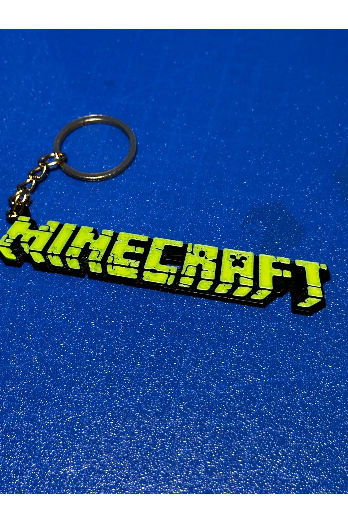 جاکلیدی و کیف جذاب سه بعدی با نوشته MINECRAFT 9 سانتی متر Store