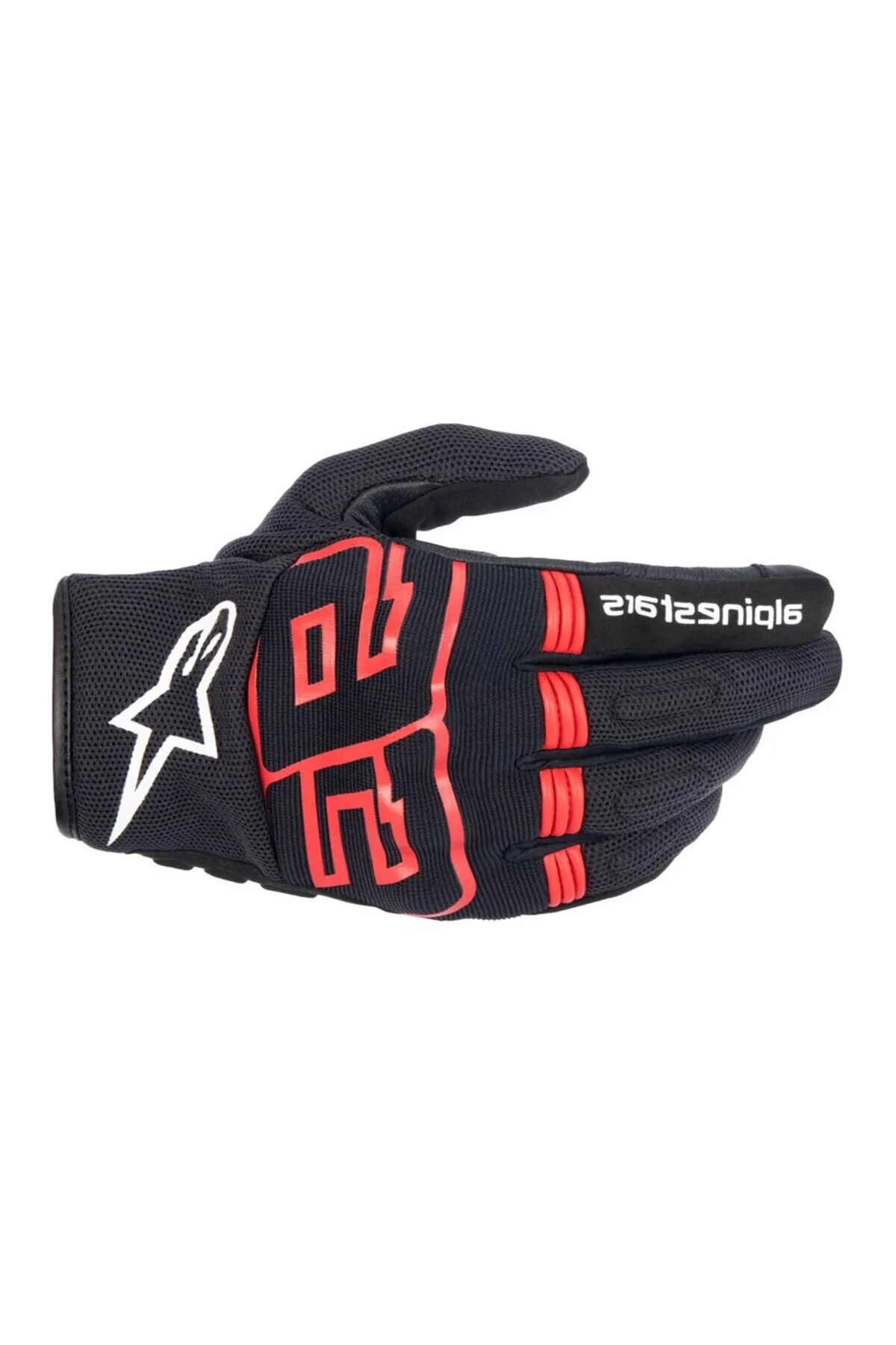دستکش موتورسیکلت مردانه و زنانه MM93 LOSAIL V2 از موتور سیکلت محافظت شده قرمز رنگ Alpinestars