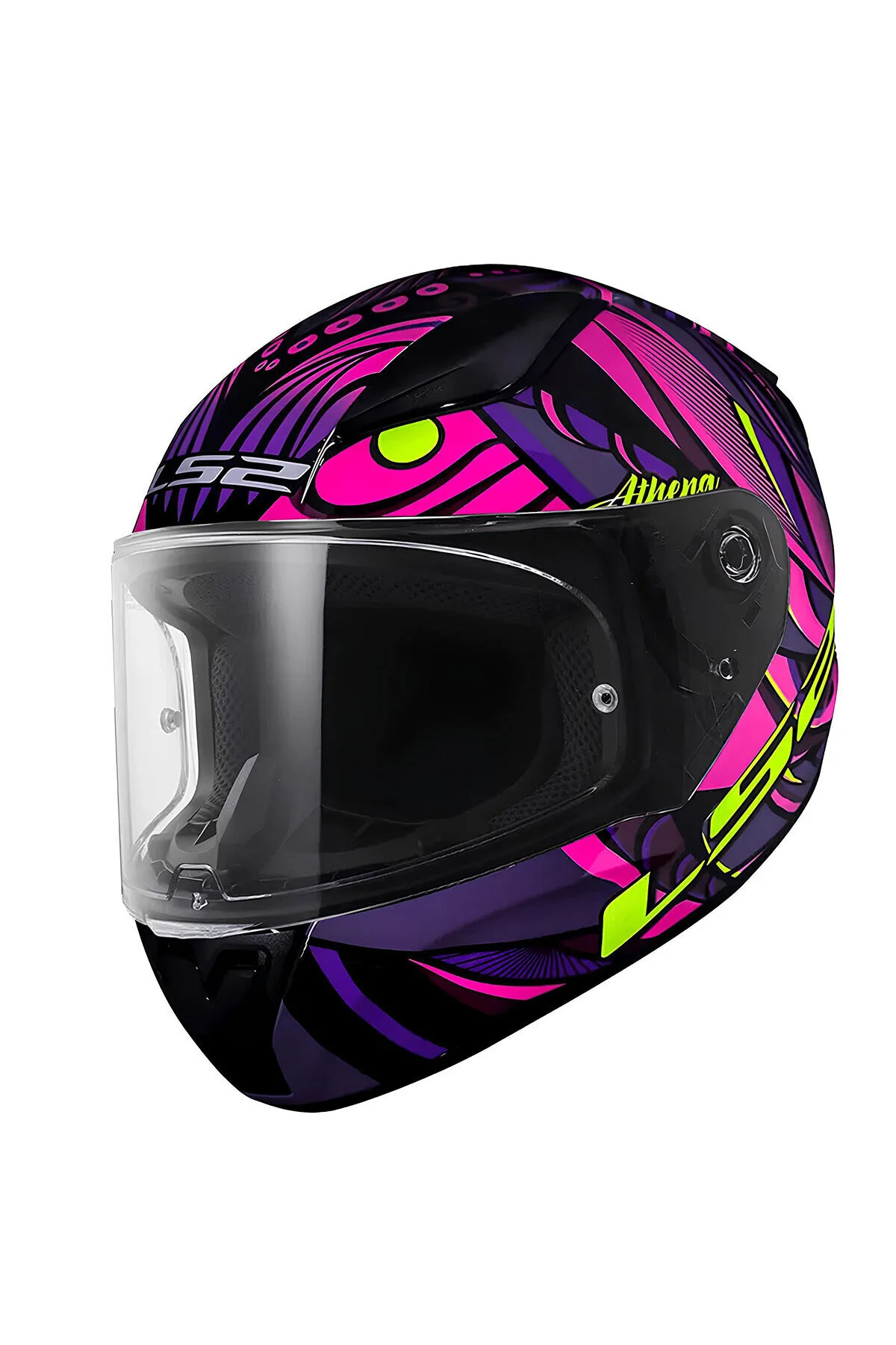 کلاه کاسکت موتورسیکلت تعطیلات سریع 2 ATHENA FULLFACE MOTORCYCY ال اس LS2